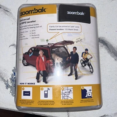 Zoombak Universal A- GPS Locator New - Image 1 of 4
