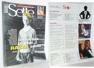 SETTE (CORRIERE DELLA SERA) N. 37 - 2001 - INDOVINA DI CHE RAZZA SONO - RIVISTA - Picture 1 of 4