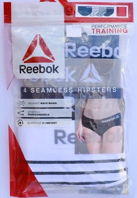 Reebok #11160 NEW Women's Performance Training 4 Seamless Hipster Underwear - Image 1 of 3