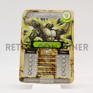 GORMITI Vintage Battle Cards - Card Serie Atomic - 246 Kolossus - Imagen 1 de 1