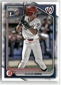2024 Bowman Draft Seaver King - You pick from Chrome Inserts & Paper Base - Picture 1 of 16