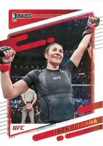 Irene Aldana 2022 Panini Donruss UFC Debut Edition 1st MMA Card#119 Bantamweight - Picture 1 of 2