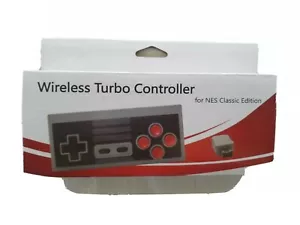 Wireless game controller for NES mini classic gaming system w/ built in turbo - Picture 1 of 5