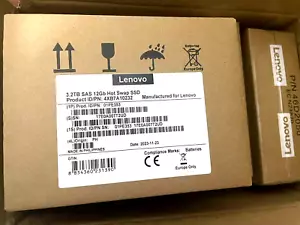 4XB7A10232 01PE353 SSD Lenovo ThinkSystem 3,2TB 2,5" 12GB SAS MLC - Bild 1 von 2