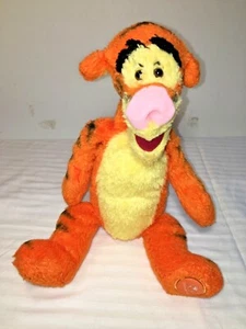 Disney Store TIGGER Stuffed Plush 12” Winnie The Pooh Animal VTG Stuffed Animal - Picture 1 of 12