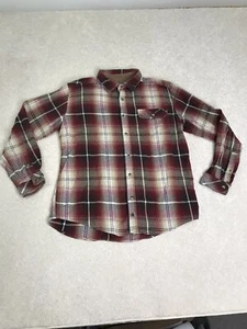 Legendary Whitetails Men’s Flannel Shirt Size L Large Plaid Cotton Button Up - Picture 1 of 7