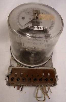 GENERAL ELECTRIC 700X16G110 TIPO VM-63-A MEDIDOR KILOVATIOS-HORA Foto 1 de 4