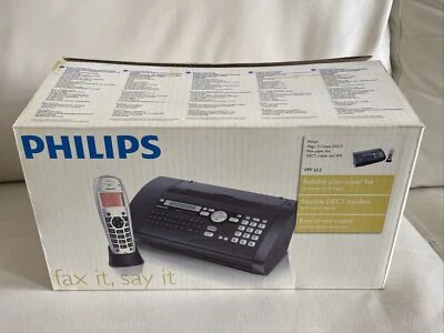 PHILIPS PPF-653 Magic 5 Classic DECT FAXGERÄT FAX RARITÄT NEU 2J GARANTIE - Bild 1 von 3