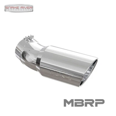 PUNTA DE ESCAPE DE ACERO INOXIDABLE MBRP PARA 15-25 CHEVY SILVERADO SIERRA DURAMAX DIÉSEL Foto 1 de 4