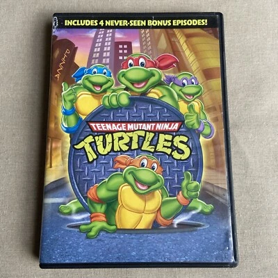Teenage Mutant Ninja Turtles: Volume 1 + 4-Eps (Season One)  (DVD 1987) TMNT + - Image 1 of 4