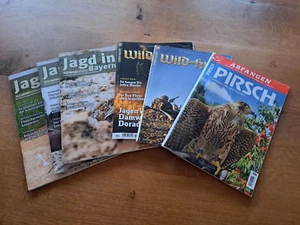 verschiedene Zeitschriften für Jäger, Pirsch, Wild und Hund, Jagd in - Bild 1 von 7