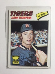 1977 TOPPS #291 JASON THOMPSON NM-BASEBALL CARD - Picture 1 of 1
