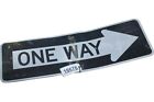 Authentic ONE WAY RIGHT Road Sign Real Street Vintage Retired Highway 36"x12"