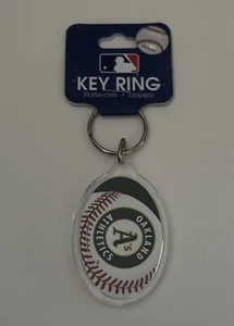 Oakland A’s (Athletics) Key Chain Double-sided MLB Official - Picture 1 of 1