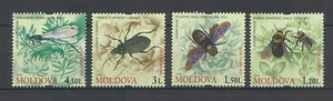 Moldova 2009 Insects 4 MNH stamps - Picture 1 of 1