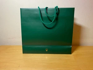 ROLEX - Bolsa de papel - Color Verde - 31 x 28 x 11 cm - Imagen 1 de 5