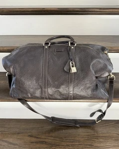 Gucci Vintage Leather Duffel Bag  - Picture 1 of 16