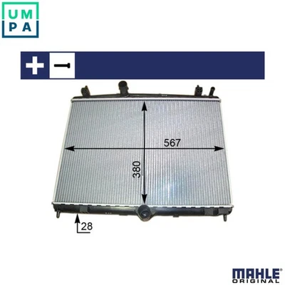 RADIATOR ENGINE COOLING CR 2113 000S FOR PEUGEOT 407/SW/Van 508 CITROEN 2.0L - Image 1 of 4