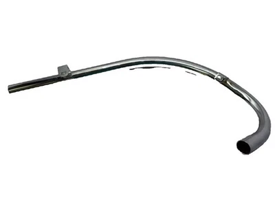 FIT FOR ROYAL ENFIELD BULLET 500CC EXHAUST SILENCER PIPE CHROME - Image 1 of 4