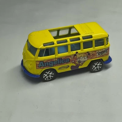 Furgoneta/autobús vintage amarillo Matchbox Rugrats Angelica VW circa 1998  Foto 1 de 4