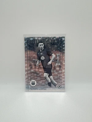 Fermin Lopez 2024-25 Topps Chrome Future Stars All-Star RC /150 Black White Icy - Image 1 of 2