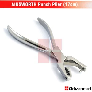 Ainsworth Alicate de orificio perforador Goma endodóntica Abrazadera Pinzas Instrumento dental - Imagen 1 de 2