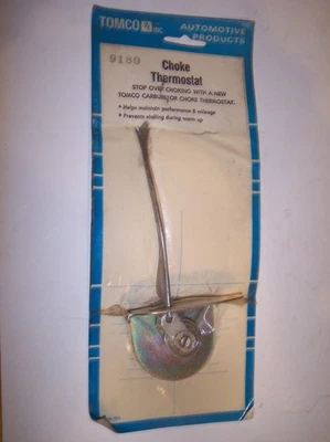 Termostato de estrangulador TOMCO 9180 para algunos Chrysler 78-79 Dodge y Plymouth 1974-1979 Foto 1 de 3