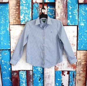 Women's Lauren Ralph Lauren Shirt Button Striped XLARGE Multicolor - Picture 1 of 13