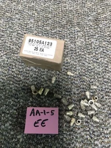 25 PCs 8-32 Aluminum Flange Nutserts Rivet Nut Rivnut Inserts Splined Aircraft - Picture 1 of 2