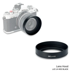JJC Lens Hood for Nikon Nikkor Z 28mm F2.8 (SE) / Z 40mm F2 Lens on Zfc (Ф52mm) - Picture 1 of 11