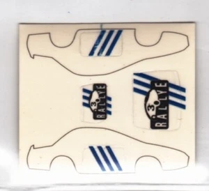 RARE Micro Machines Car Customization Sticker RALLY CAR #3 RALLYE by Magic Box - Picture 1 of 1