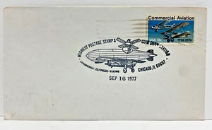 US Mail Cover FDC Midwest Postage Stamp Chicago, IL (Sep 16 1977) - Picture 1 of 2