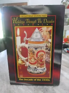 Budweiser Holidays Decade Of The 30's Lidded Stein - Picture 1 of 11