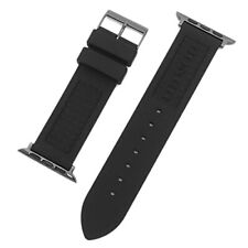 [Coach] Apple Watch Replacement Band for 42mm 44mm Black 14700046 Rubber 