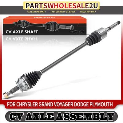 Conjunto de eje CV delantero derecho lado derecho para Chrysler Grand Voyager Dodge Plymouth Foto 1 de 4