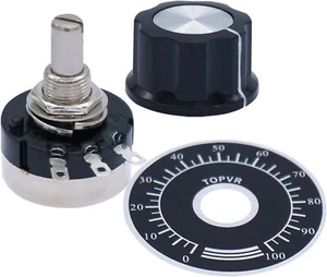 Taiss 2Pcs Rv24yn20s 10K Potentiometer Single Turn Carbon Film Rotary - Picture 1 of 9