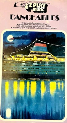 EZ Play Music Danceables 1975 Sheet Music Song Book Pianos Organs Guitars USA - Image 1 of 4