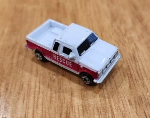 Vintage Galoob Micro Machines 1980's GMC Miniature Pickup Truck Rescue Variant - Picture 1 of 5