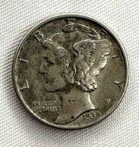 1939 Merkur Groschen 90% Silber vz - Bild 1 von 2