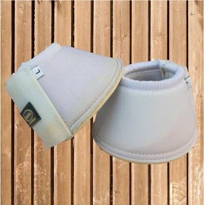 Euroriding Hufglocken Neopren , Sprungglocken Neopren, weiß, Farbfehler 3 - Bild 1 von 2