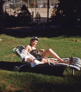 Scivolo 3D foto realista stereo vintage BERKSHIRES relax da campi da tennis - Foto 1 di 2