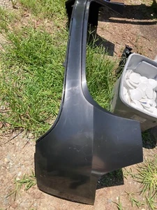 TESLA MODEL Y REAR BUMPER Unpainted Without Sensor Holes 2023-2024 1493735-S0-C - Picture 1 of 3