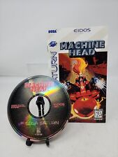 Machine Head Sega Saturn - Disc & Manual ONLY w/Registration Card - TESTED