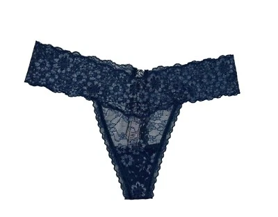 Victoria’s Secret VS String Tanga Slip Unterhose S 36 M 38 L 40 XL 42 Blau NEU - Bild 1 von 4