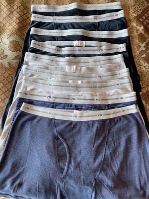 FRUIT OF THE LOOM Hombres De Colección Años 80 Ropa Interior Calzoncillos Talla 2X-Grande 9 Pares Foto 1 de 4