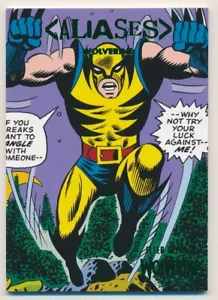 A-2 WOLVERINE 2023 2024 Marvel Fleer Ultra Wolverine GREEN ALIASES - Picture 1 of 2