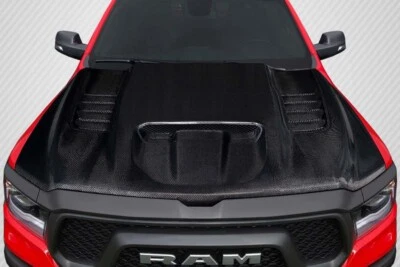 For 2019-2023 Ram 1500 Carbon Creations TRX Look Hood - 1 Piece - Image 1 of 4