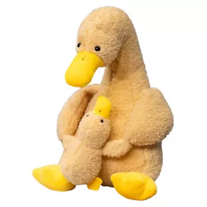 Duck Stuffed Animals Cartoon Plush Duck Stuffed Animal Mother and Child Duck way - Picture 1 of 7