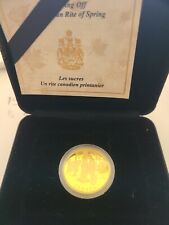 1995 Canada $200.00 SUGARING OFF 1/2 Ounce Pure Gold Coin