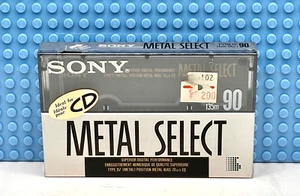 CINTA CASETE SONY METAL SELECT 90 TIPO IV EN BLANCO (1) (SELLADA) - Imagen 1 de 3